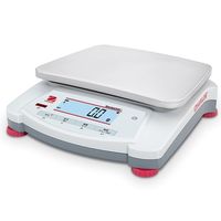 オーハウス コンパクト電子天びん ナビゲーターNVTシリーズ 6200g 0.1g 校正証明書付 NVT6201JP 1個（直送品）