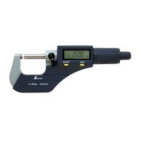 シンワ測定 デジタルマイクロメーター0~25mm 英語版校正証明書付 79523 1個 61-6164-94-56（直送品）