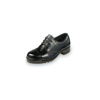 エンゼル 外鋼板短靴 黒 23.5cm O112P 1足 64-6540-59（直送品）