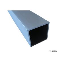 アルインコ アルミ角パイプ 10X10X1.0 シルバー艶消し 4m FB200S 1本 64-5005-50（直送品）