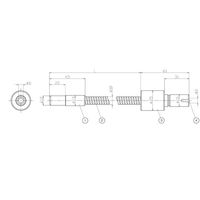 ケンコー・トキナー シングルライトガイド 500mm φ6 FG6S-500F 1個 67-4572-63（直送品）