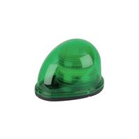 日惠製作所 LED警告灯 シングルビーコン NY9256型(緑) LED8個 NY9256-3G 1個 61-9997-92（直送品）