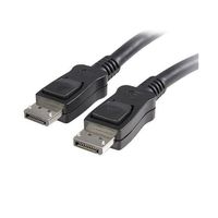 StarTech.com 6 ft DisplayPort Cable with Latches DISPLPORT6L 1個 63-9837-14（直送品）