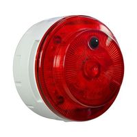 日惠製作所 電池式LED多目的警報器 ニコUFOmyobo(赤) 車両搭載 接点 VK10M-B04NR-ST 1個 64-2541-05（直送品）