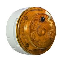 日惠製作所 電池式LED多目的警報器 ニコUFOmyobo(黄) 道路工事 接点 VK10M-B04NY-DK 1個 64-2541-06（直送品）