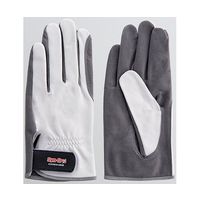 富士グローブ 人工皮革手袋 シンクロコンビ 白 S 7709 1ケース(10双) 64-8300-08（直送品）