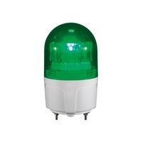 日惠製作所 LED回転灯φ90 ニコフラッシュS(緑) AC100V VL09S-100NPG 1個 61-9996-49（直送品）