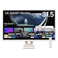 LG Electronics Japan 31.5インチ フルHDスマートモニター 32SR50F-W 1個（直送品）