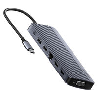 Anker USB-C ハブ 4K HDMI 1080p VGA 100W USB PD対応 5Gbps 高速データ転送 A83890A1（直送品）