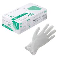 【使いきり手袋】 宇都宮製作 シンガープラスチック手袋HG Lサイズ PVC0457PFTBL 1箱（100枚入）