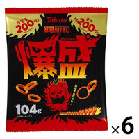 暴君ハバネロ 爆盛 6袋 東ハト スナック菓子 おつまみ