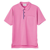 トンボ キラク ニットシャツ ピンク S CR218-14-S 1枚（取寄品）