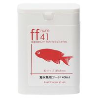 (株)リーフ Leaf Corp 海水魚用フード　「ｆｆ　ｎｕｍ４１」　４０ｍｌ 930176 1個（直送品）