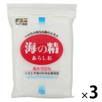 海の精 あらしお（赤ラベル） 500g 3個 塩