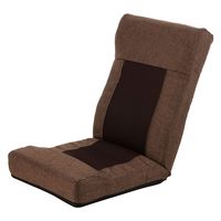 武田コーポレーション 楽々リクライニング ワイド座椅子 TRK-RW42BR 1箱(4個入)（直送品）