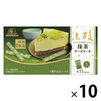【ワゴンセール】小枝＜抹茶チーズケーキ＞ 10箱 森永製菓 チョコレート