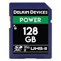 Delkin（デルキン） 128GB POWER SDXC UHS-II (U3/V90) SDカード DDSDG2000128 1枚（直送品）