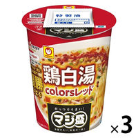 東洋水産 マルちゃん マジ盛 鶏白湯colors レッド 1セット（3個）