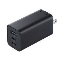 サンワサプライ USB PD対応AC充電器（PD65W・C×2+A×1） ACA-PD95BK 1個（直送品）