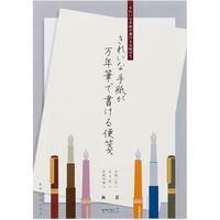 デザインフィル きれいな手紙が万年筆で書ける便箋 無罫A 50枚入 20519006 1冊