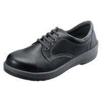 シモン Simon JIS安全靴 先芯 短靴 牛革（型押ソフト） 7511 黒