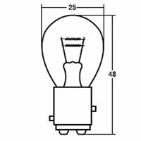 スタンレー電気 A4875B 12V 21/5W S25 BAY15D (10ヶ入) 1セット(3箱)（直送品）