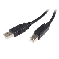 StarTech.com 5m USB 2.0ケーブル(ABタイプ)USB(A)オスーUSB(B)オス USB2HAB5M 1個（直送品）
