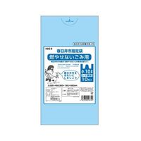 オルディ 春日井市 燃やせないごみ用 取っ手付 10L 10枚入 KSG-6 1袋(10枚) 67-2380-23（直送品）