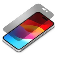 PGA iPhone15/15 Pro用 ガイドフレーム付 液晶保護ガラス [覗き見防止] PG-23AGL05MB 1個（直送品）
