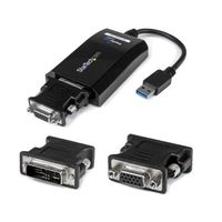 StarTech.com USB 3.0 ー DVI/VGA変換ディスプレイアダプタ 2048x1152対応 USB32DVIPRO 1個（直送品）