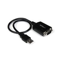 StarTech.com USB ー RS232Cシリアル変換ケーブル 30cm COMポート番号保持機能 ICUSB232PRO 1個（直送品）