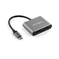 StarTech.com USBーC ー DisplayPort HDMI変換アダプタ 4K/60Hz対応 CDP2DPHD 1個（直送品）
