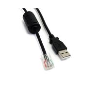 APC UPS専用USBケーブル 1.8m USB A(オス) ー RJー45(オス) AP9827代替ケーブル USBUPS06 1個（直送品）