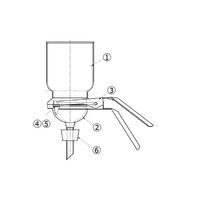 旭製作所 フィルターホルダー ステンレススクリーンタイプ FGSー47 3913-47S 1セット 65-2347-97（直送品）