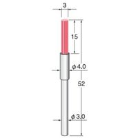 アルゴファイルジャパン アルゴファイル ファイバーストーンブラシ φ3X15軸 φ3.0 52L BM3030F 1本 401-9692（直送品）