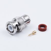 トーコネ TYC BNCコネクタストレートプラグ BNCP-62/U 1個 475-3908（直送品）