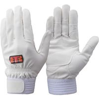 トンボ トンボレックス 合成皮革手袋 ホワイト E-831W LL 1双 522-2558（直送品）