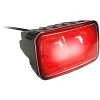青木製作所 フォークリフト向け LEDラインライト(赤色) AMEX-FL01R 1個 567-1673（直送品）