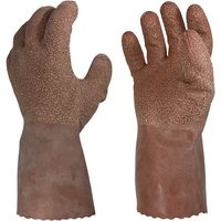 勝星産業 勝星 寒くなったら使う手袋 天然ゴムフルコーティング L B-900-L 1セット(5双) 574-3597（直送品）