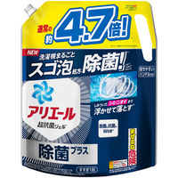 【旧品】アリエール ジェル 除菌プラス 詰め替え 超ウルトラジャンボ 2.02kg 1個 洗濯洗剤 P＆G