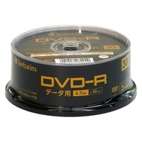 Verbatim Japan データ用4.7GB片面1層1回記録用DVD-R DHR47JP30SV2-B 1パック（直送品）