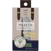ベス工業 POCKETTA(ポケッタ) 折りたたみコーム PC-550 1箱(1本入)×6セット（直送品）