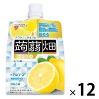 クラッシュタイプの蒟蒻畑プラス レモン味 150g 12個 マンナンライフ