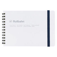 ロルバーン リングノート ポケット付メモ 横型 L ホワイト 500941100 1冊 デルフォニックス（Rollbahn）