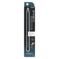 メタルペンシル metacil（メタシル）メタリックブルー S4482662 1本 サンスター文具 削らない鉛筆 金属鉛筆