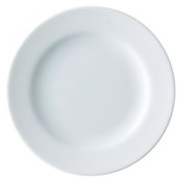 みやび街道　洋食器中皿 スーパーウルトラ（白磁）　６　１／２吋皿  [ 4個入 ]　mkd-69807261　[ 4個入 ]（直送品）