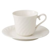 みやび街道　碗皿 シルキーウェーブ　コーヒー碗／皿  [ 3個入 ]　mkd-73003223　[ 3個入 ]（直送品）