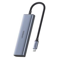 ドッキングステーション 6-in-1 HDMI USB-A カードスロット USBハブ 1個 UGREEN