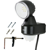 大進 スタンダード LED センサーライト1灯式 人感 センサー 防雨型 夜間自動点灯 照明 屋外用 防犯ライト 玄関 DLA-N4T100 1台（直送品）