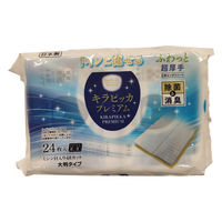 丸住製紙 キラピッカプレミアム トイレに流せるふわっと超厚手12枚2P 221072 1パック